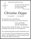 eine Anzeige