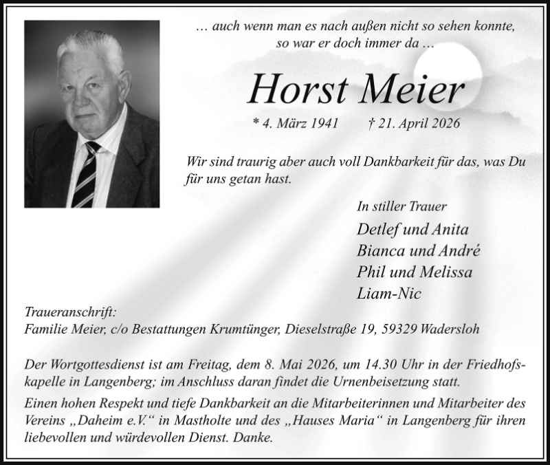 Profilbild von Horst Meier